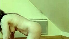 Bound French Maid Degraded Hard in Master's Office Dungeon