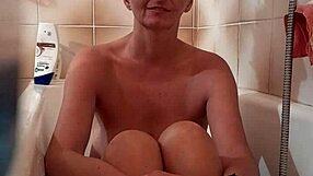 mature sandra goldener rims his ass licks deep then takes young facial cumshot