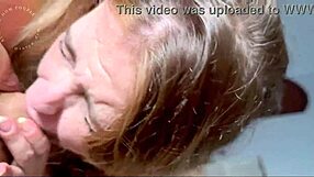 Hot blonde stepsister craves deepthroat on huge cock bareback pov