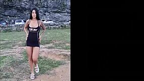 Shayenne Samara's Curvy Body On Beach Leads To Big Cock Bareback Assfucking