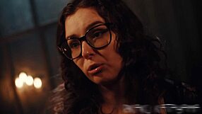 japanese vampire babe rikako gets preyed on by nerdy leana 😈 turns lesbian demon 👻