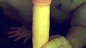 I Absolutely Love Sucking This Massive Dildo Like a Total Cock-Hungry Slut