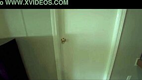 Blonde step aunt Mia Vallis strips and teases young nephew in bedroom on spring break