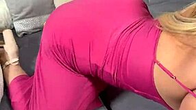 she hooks up with club guy then rides his cock doggystyle at home pov