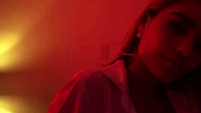 YAIRA'S BIG NATURAL TITS BOUNCE AS SHE GROPS PUSSY ALL AROUND HOUSE!