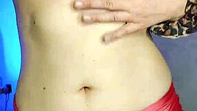 damn check out this latina gym trainer's huge belly navel fetish domination humiliation closeup!