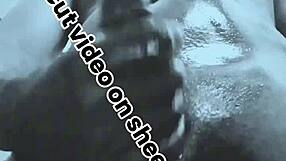 horny oiled bodybuilder masturbates huge black cock closeup doggystyle sneak peek