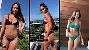 Boutinela bikini teases in hottest compilation six