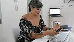 She called her lover who rammed his huge cock deep into her ass leaving her moaning for hours