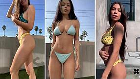 Boutinela bikini teases in hottest compilation six