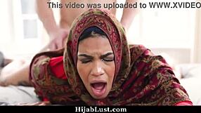 teaching my shy hijab stepsis some intimate moves at home