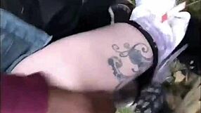 oh man i'm this masked fuck toy gettin creampied public outdoors wild!!