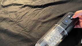 Good Girl's Long Legs Lead to Skirt-Up Toy Sex in Backroom Shoot