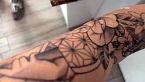 Blonde Wife Swallows Pakistani Delivery Guy's Cum After Rough Doggystyle and Deepthroat Slurping!