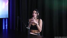 Debora Andrade's Steamy BDSM Group Toy Play in Sheer Red Lingerie