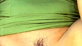 oh my sensitive hairy pussy squirts hard from intense clit lick masturbation