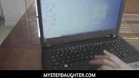 mystepdaughter maya farrell fucks stepdaddy deepthroat to keep her teen whore secrets safe