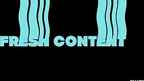 what happens when lena coxx flashes shaved ass to xander before bedroom sneak fuck?