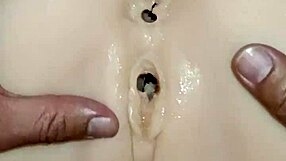 Suggestive Desk Doggystyle Pounding Slams Candy's Huge Ass Cheeks