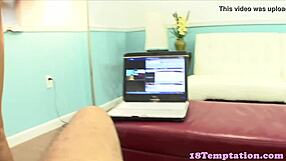 spanked teen 18+ blows and wanks huge bbc in taboo pov roleplay