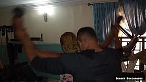 oh man... gym instructor can't resist fuckin this big ass 45yo's horny pussy with bbc