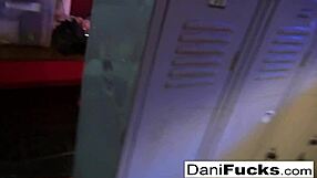 Watch Sexy Brunette Dani Finger Her Tight Wet Pussy Solo