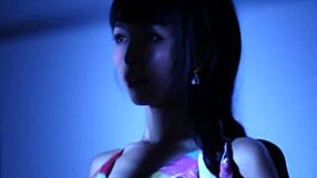 Marica Hase strips nude flashing her asian pussy and boobs!