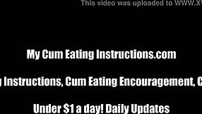 your hot roommates catch you stroking and demand cum tribute now