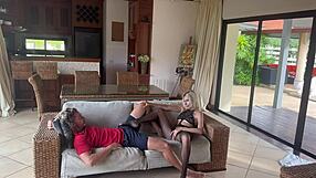 damn this sexy black couple in lingerie fucks hot af 🔥👫