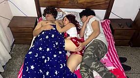 Wife Shares Bed with Friend—Is He Fucking Her Beside Me?!