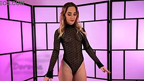 hannahjames710 tries on sexy lingerie bodysuits