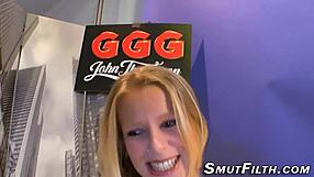 german babe gets facialized after brutal dp and interracial blowbang overload