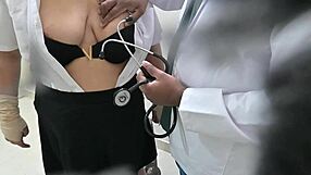 Doctor roughly fucks helpless patient in hospital