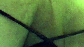 sun692 bends over as moon692 pegs his ass with huge dildo closeup