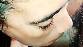 mi homemade vid sucking his cock hard then doggystyle creampie and cumshot straight in my mouth!