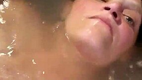 Intense Bath Fingering Leads to Explosive Solo Orgasm Peaks!