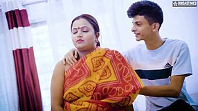 Desi owner rams maid's big boobs and hairy cunt hard