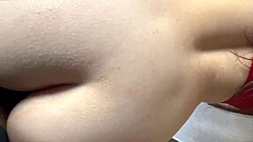 my roommates boyfriend bends me over and fucks my pussy rough