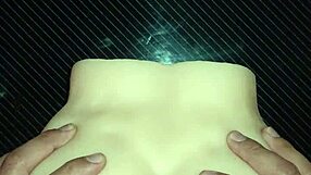 Suggestive Desk Doggystyle Pounding Slams Candy's Huge Ass Cheeks