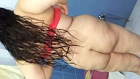 Gorgeous Chubby Desi Bhabhi Netu Nude Shower Bath in Bathroom