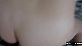 Seduced Czech girl in hypermarket POV