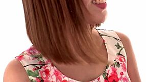 muscular japanese girl's huge tits and ass bounce wildly in bed