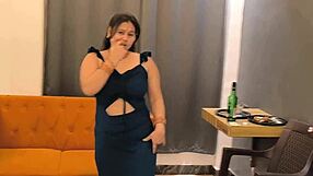 Desi Step Mom Sucks Step Son's Big Dick Before Fuck