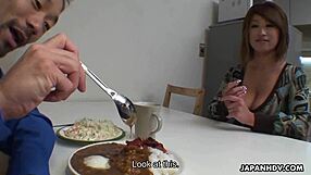 Japanese housewife miwa nishiki next door offers great oral satisfaction