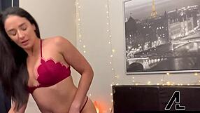 Nasty Sheena Ryder Gapes Pussy on Monster Cock in Fishnets Stockings