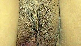 Latina milf squirts real orgasm with cum dripping on wet pussy lips