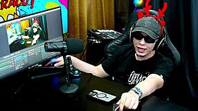 Psy Lunar's Giant Vibrator Christmas Gift Makes Her Juicy Pussy Drip!