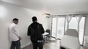 Juan Bustos Voyeurs Zamantha Lopez and Ray Dimarco Backstage