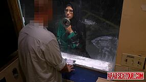 Arab beauty books hotel for rough doggystyle pounding