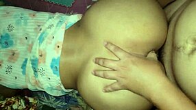 Quick Doggy Bend-Over Fuck for College Help as Horny Single Mom Offers Tight Ass and Pussy Moans